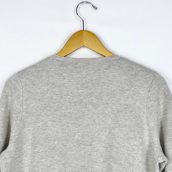 J Crew Women's Juliette Wool Blend Collarless Sweater Blazer Small Heather Gray - Picture 8 of 16